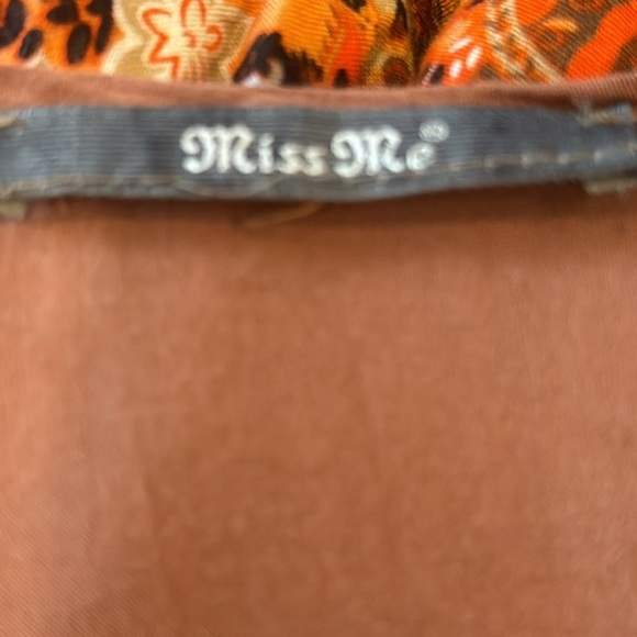 Miss Me Multiclored Paisley Print Boho Dress Size Small - Picture 11 of 14